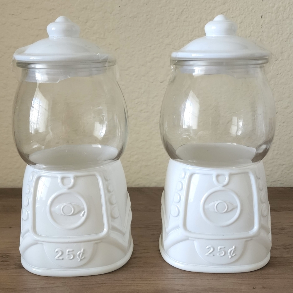 Two Gumball Machines